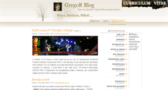 Desktop Screenshot of gregor.opatowice.pl